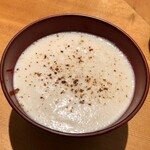 すし 喜邑 - 2019.11.  真鱈の白子のすり流し