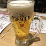餃子のたっちゃん - 生ビール