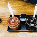 ふる里 - “すし”用の醤油とツメ