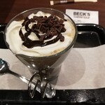 BECK'S COFFEE SHOP - 生チョコレートモカです