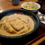 金時 - 料理写真:そば食事処 金時　かつ皿