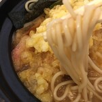 Soba Dokoro Ichigen - 鍋焼きには不向きな
                        そばの様でした…
                        見事にちぎれます…