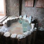 水上山荘 - 部屋の源泉掛け流し露天風呂