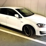 拉麺大公 - 近くのスーパーの駐車場