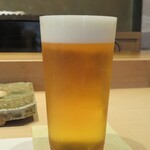 Sushi Benkei Umi - 生ビール