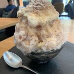 饗 くろ喜 - 和栗のモンブランかき氷（らーめん×かき氷・黒木直人氏×大山恵介氏コラボイベント）2019.12