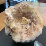 饗 くろ喜 - 和栗のモンブランかき氷（らーめん×かき氷・黒木直人氏×大山恵介氏コラボイベント）2019.12