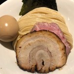 つけ麺一燈 - 味玉豚骨魚介つけ麺