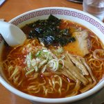 熊ッ子ラーメン善 - ピリ辛正油