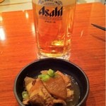 きんちゃん酒場 - お通しとビール