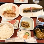 窯 - 日替り定食（肉と魚）