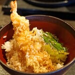 蕎麦の実 よしむら - 海老天丼