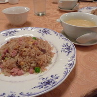 翠林 - 炒飯とコーンスープ