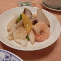 翠林 - 魚介類と野菜の炒め