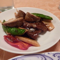 翠林 - 牛肉と野菜の炒め