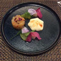 しまなみふれんち Murakami - 海の幸前菜、根菜、コチのタルタル