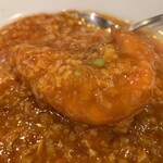 中華食房 正記 - ソフトシェルシュリンプのチリソース（￥1200）
