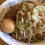 麺魂39 - 野菜らぁめん 味玉子のせ