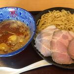 支那そば 僉 - 醤油つけ麺大盛り、熱盛り！