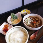 鎌倉 美水 - カレーうどん定食