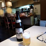 121833604 - 瓶ビールでぷっはー(^^♪