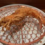 銀座かつかみ - 生車エビのフライ