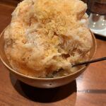 銀座かつかみ - ミルクティーかき氷