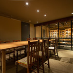 O Borudo Fukuoka - ワインセラーを眺められる個室