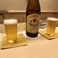 道人 - まずはお冷(^_-)赤星たまに飲みたくなるんよね