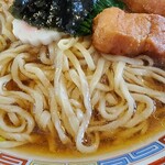 つりかね - 中かソバの麺