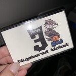 麺坊 ひかり - 待ち時間に配られる整理券