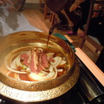 吹上庵 - 割り下投入～