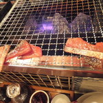 炉ばた雷橋 - 鮭とば