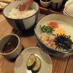 炉ばた雷橋 - 麦とろろ飯