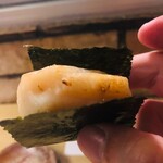 和洋酒菜 ひで - ホタテ海苔巻き