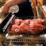 和洋酒菜 ひで - キンキかぶと焼き