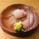 和洋酒菜 ひで - 天然ひらめ