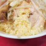 ラーメン二郎 - ニンニク
