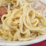 ラーメン二郎 - 麺