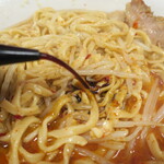 ラーメン二郎 - 赤酢投入～♪