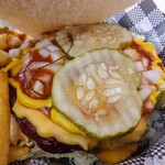 Vic's Meat Market - Smoked Wagyu Cheeseburger