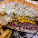Vic's Meat Market - Smoked Wagyu Cheeseburger