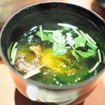 うなぎ和食  しら河 - 肝吸い