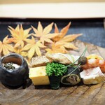 津の守坂 小柴 - 八寸　紅葉取り除き後