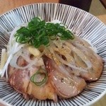Japanese Soba Noodles 蔦 - ロース肉飯（2012年3月）