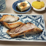 食事処まるに - 2012年3月の焼魚定食　750円