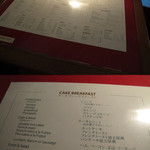 富士屋ホテル - ブレックファーストメニュー