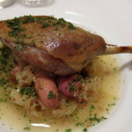 ラミティエ - 鴨のコンフィ　シュークルート添え