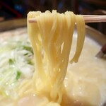 Toriichidai - 限定参鶏湯ランチ・ラーメン（1250円）
                        