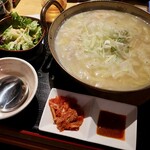Toriichidai - 限定参鶏湯ランチ・ラーメン（1250円）
                        